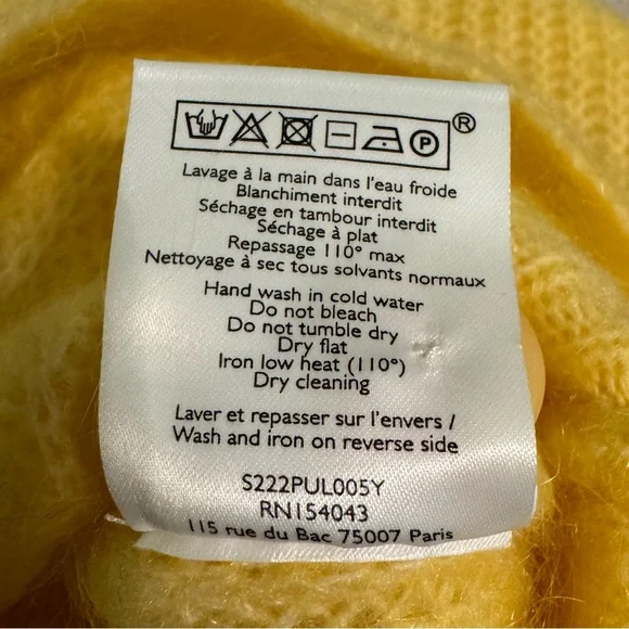 Sezane Button-Up Knit Sweater - Picture 5 of 6